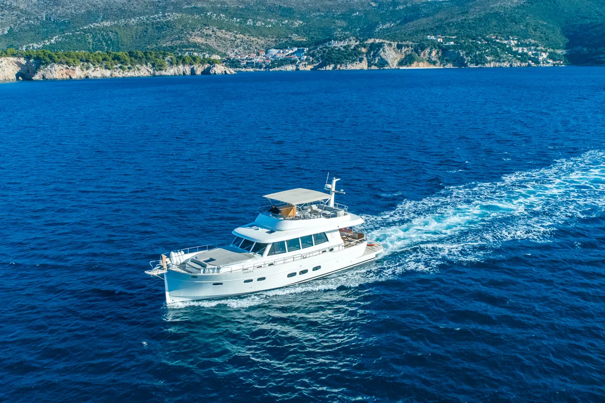 Exterior view of Cloud 9, a Gulet Motoryacht motor yacht at Dubrovnik, Croatia