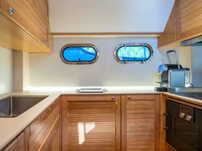 Galley of Cloud 9, a Gulet Motoryacht motor yacht at Dubrovnik, Croatia