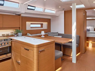 Bart, a Beneteau First 44 sailboat at Punat, Croatia