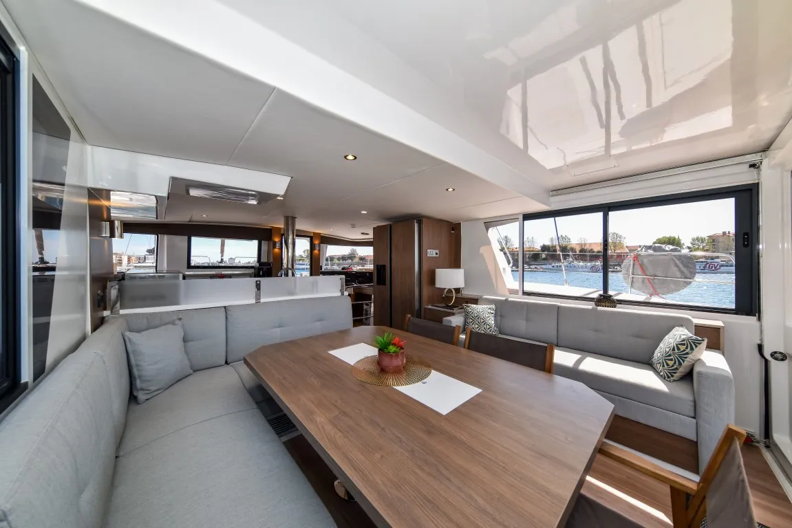 Salon of Destiny (Ex: Jako 1), a Bali 4.6 catamaran at Zadar, Croatia