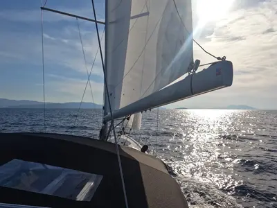 Zoi, a Beneteau Oceanis 46.1 sailboat at Volos Municipality, Greece