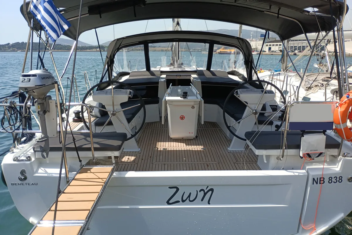 Zoi, a Beneteau Oceanis 46.1 sailboat at Volos Municipality, Greece