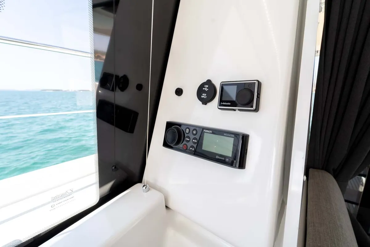 Kalea, a Fountaine Pajot MY 37 catamaran at Grad Šibenik, Croatia