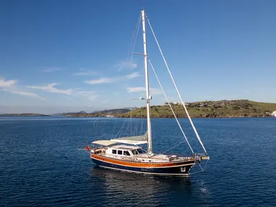 Carpe Diem Coral, a Unknown Carpediem coral sailboat at Bodrum, Turkey
