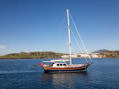Carpe Diem Coral, a Unknown Carpediem coral sailboat at Bodrum, Turkey