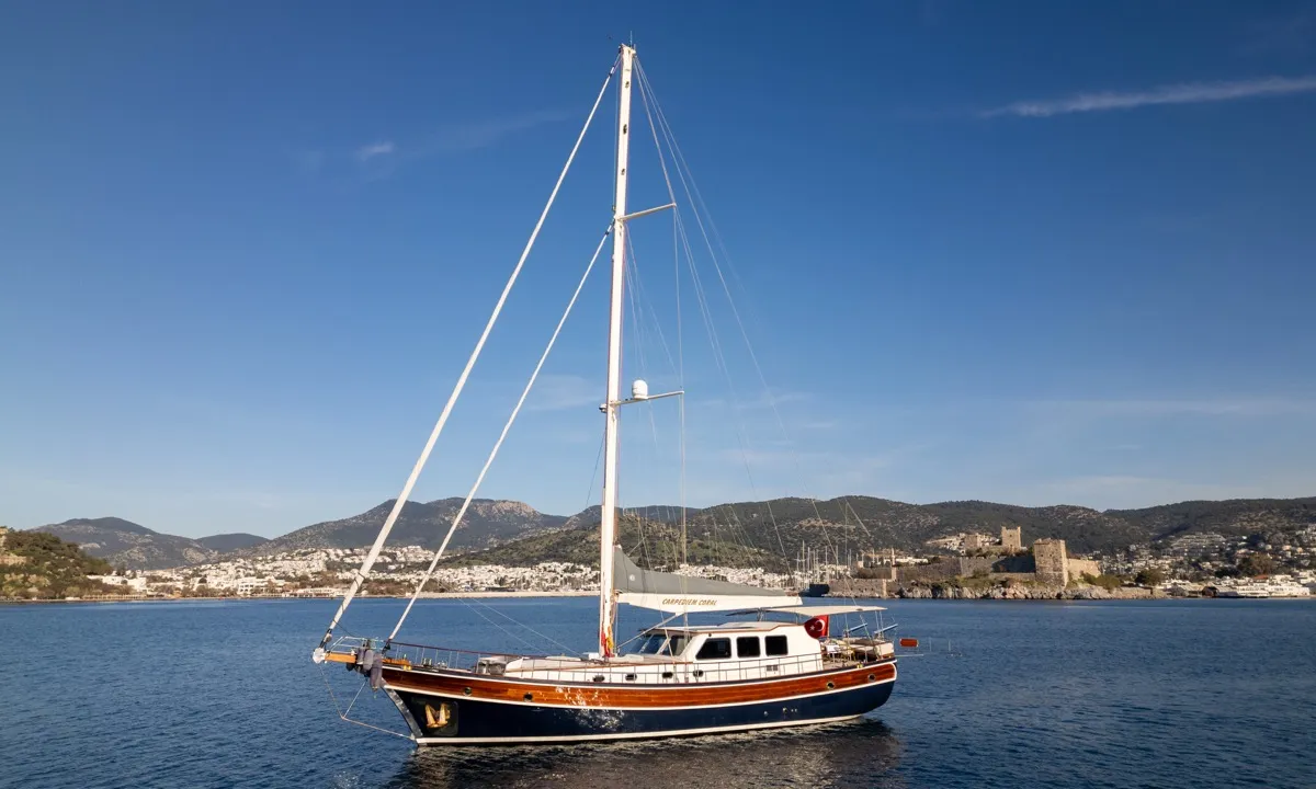 Carpe Diem Coral, a Unknown Carpediem coral sailboat at Bodrum, Turkey