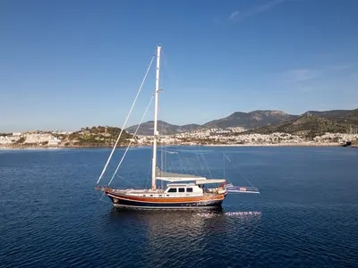 Carpe Diem Coral, a Unknown Carpediem coral sailboat at Bodrum, Turkey