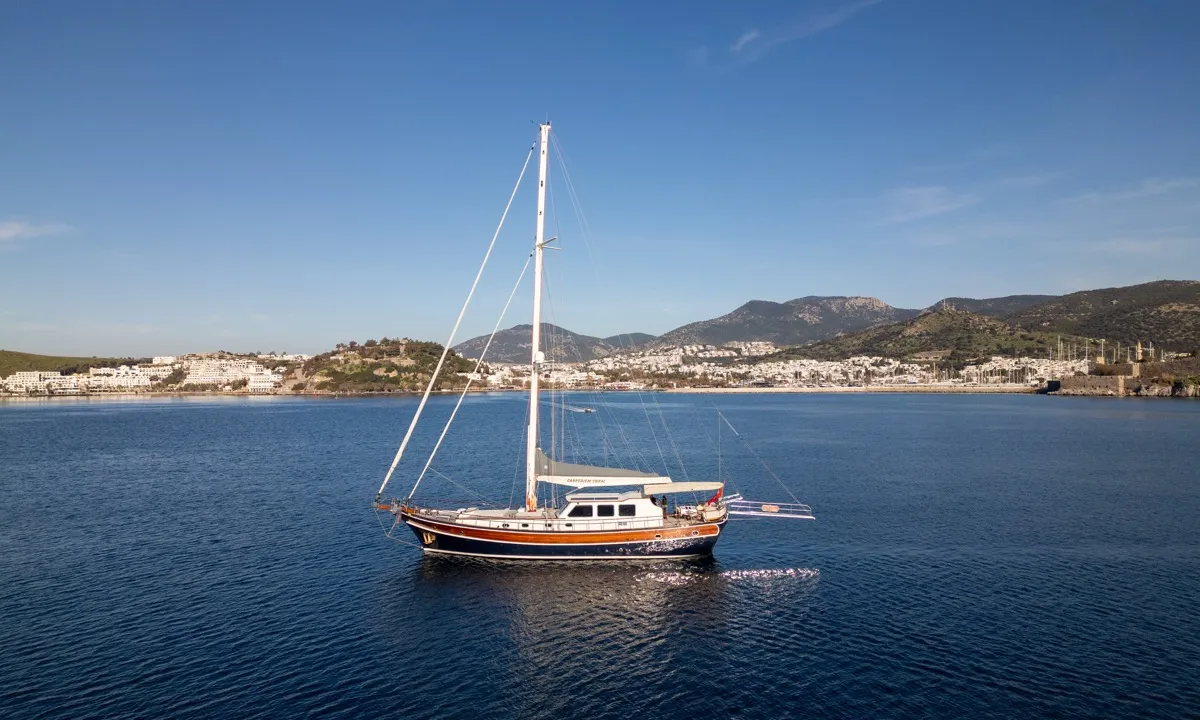 Carpe Diem Coral, a Unknown Carpediem coral sailboat at Bodrum, Turkey