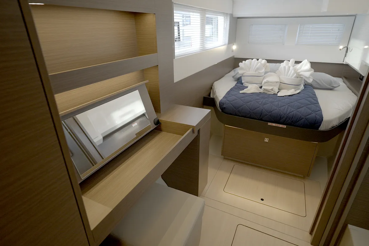 Cabin on Moorings 403 PC Exclusive, a Leopard 40 PC catamaran at Road Town, British Virgin Islands