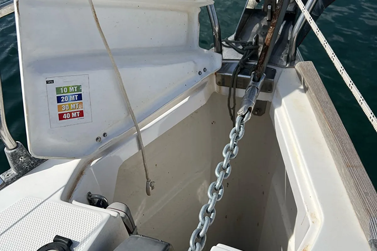 Heidi, a Elan Impression 45 sailboat at Punat, Croatia