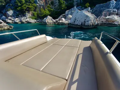 Enzo 35, a Aqua-Sport Enzo 35 motor yacht at Hvar town, Croatia