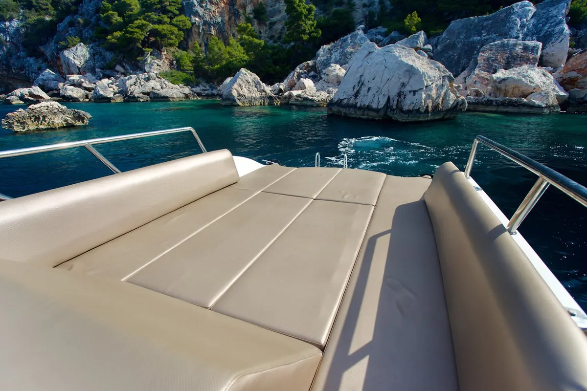 Enzo 35, a Aqua-Sport Enzo 35 motor yacht at Hvar town, Croatia