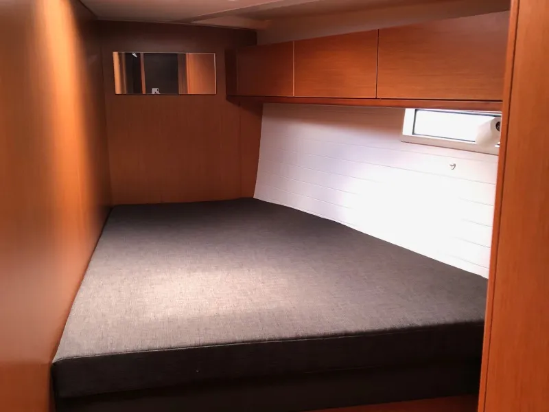 Cabin on Alma Libre III, a Bavaria Cruiser 51 sailboat at Municipal Unit of Lefkada, Greece