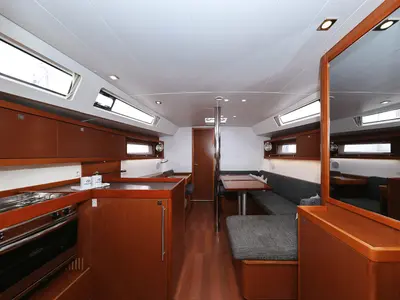 Galley of Zyntha, a Beneteau Oceanis 41 sailboat at Općina Sukošan, Croatia