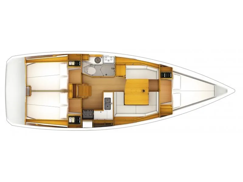 Oyster Shell, a Jeanneau Sun Odyssey 379 sailboat at Athens, Greece