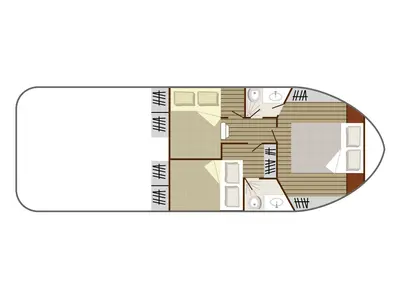 Nicols Sedan 1000, a motorboat at Sucé-sur-Erdre, France