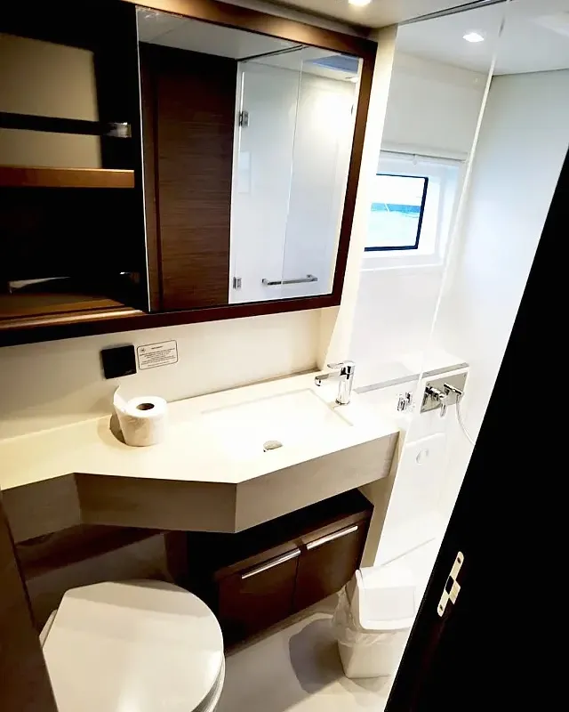 Head on Coolway, a Lagoon 46 catamaran at Grad Trogir, Croatia