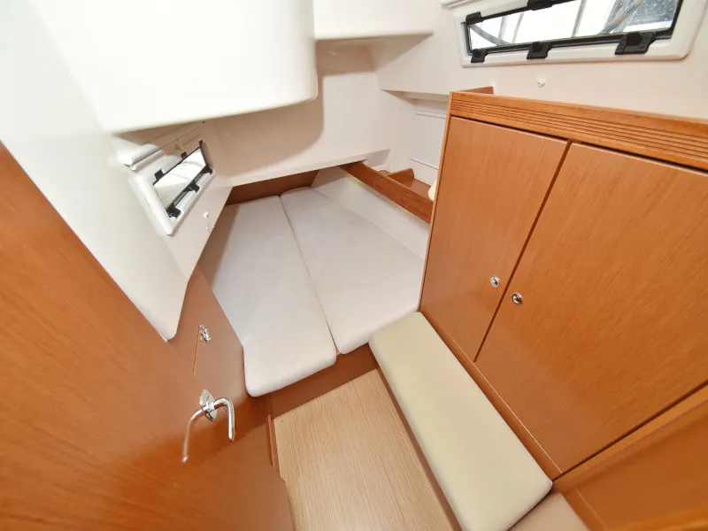 Cabin on Pia M, a Bavaria Cruiser 40 sailboat at Zadar, Croatia