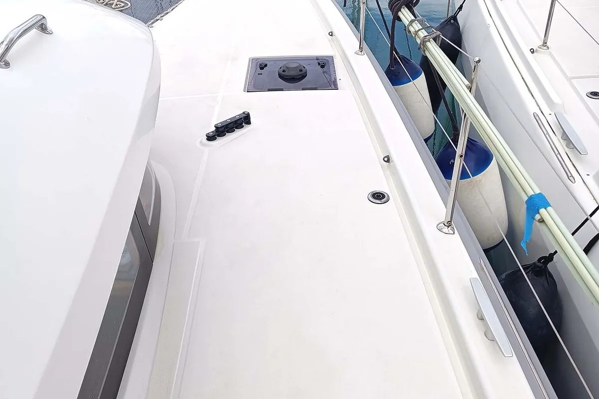 ROXY, a Excess 11 catamaran at Kontokali, Greece