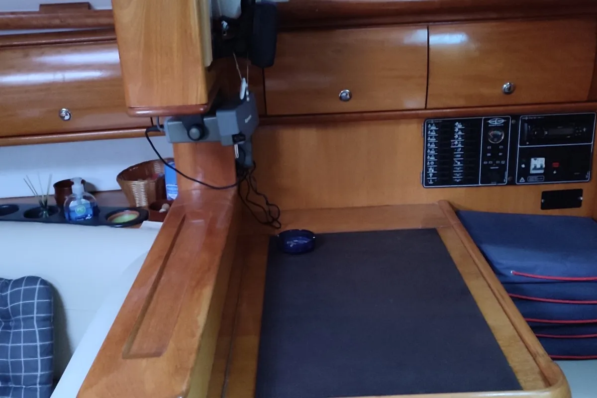 Tritonas, a Bavaria 38 Cruiser sailboat at Municipal Unit of Ellomenos, Greece