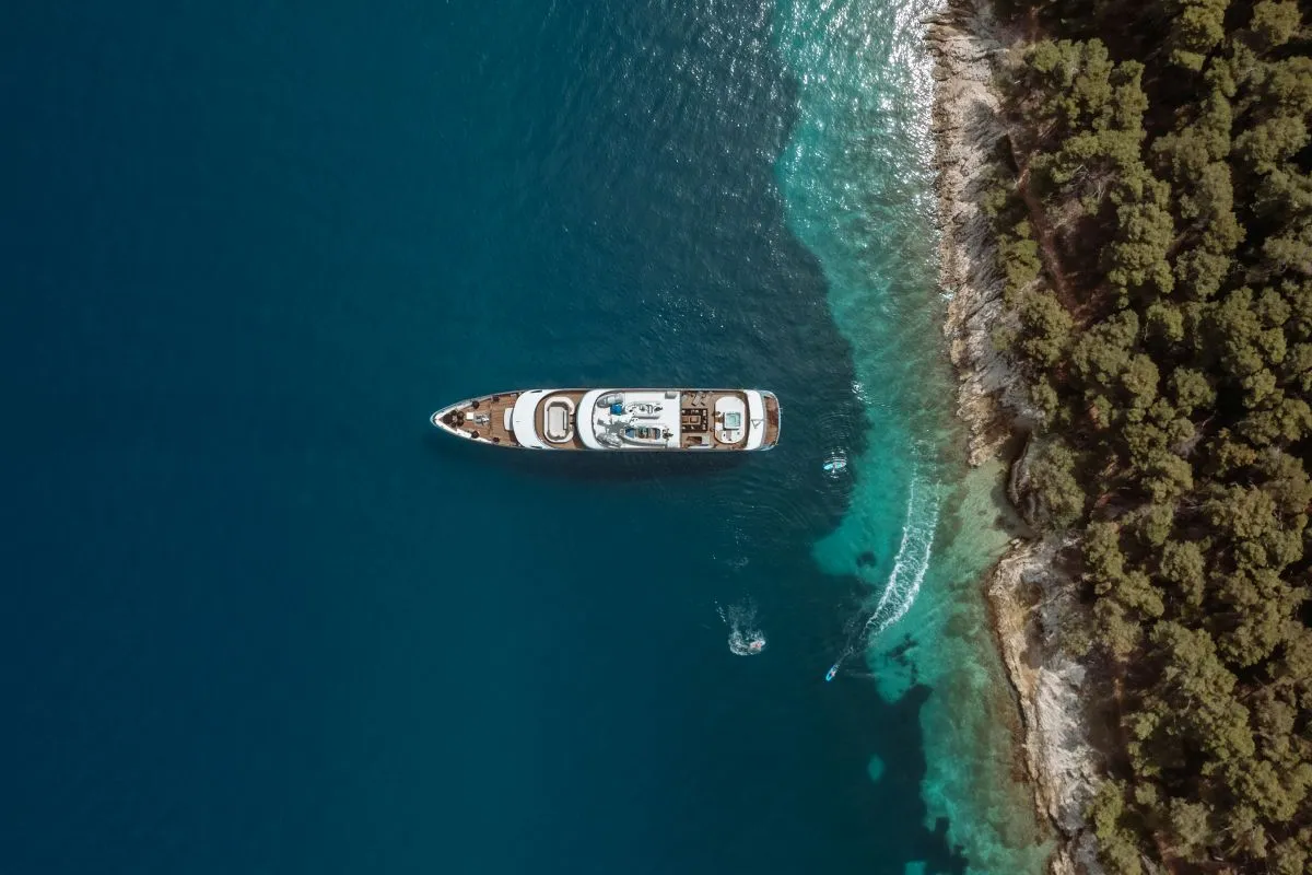 Exterior view of Freedom, a Gulet Motoryacht motor yacht at Split, Croatia