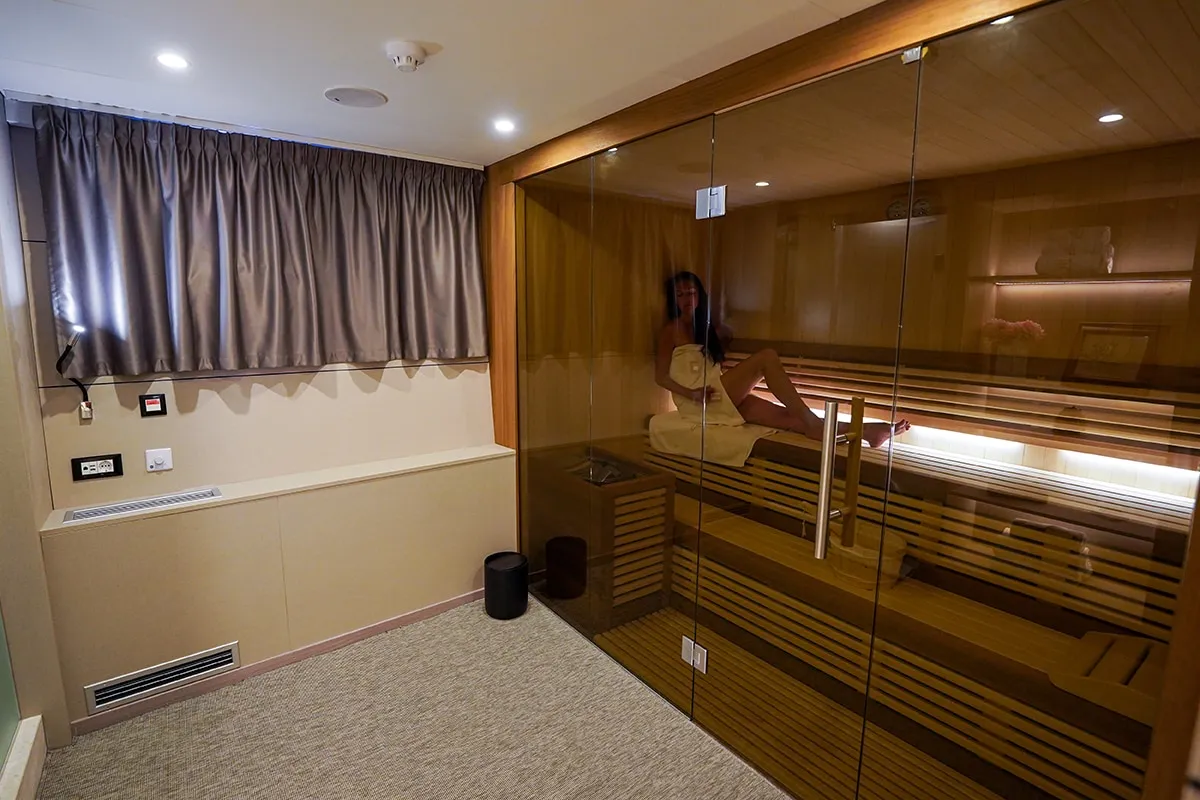 Salon of Freedom, a Gulet Motoryacht motor yacht at Split, Croatia