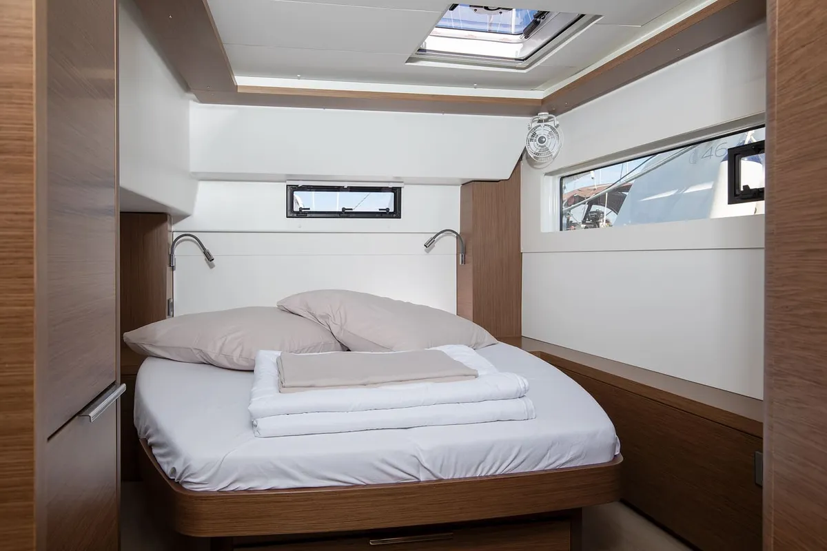 Cabin on Long Island, a Lagoon 46 catamaran at Općina Medulin, Croatia