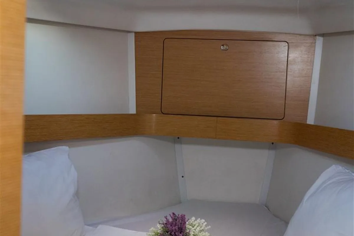 Cabin on ALEXE, a Elan Impression 45 sailboat at Municipal Unit of Lefkada, Greece