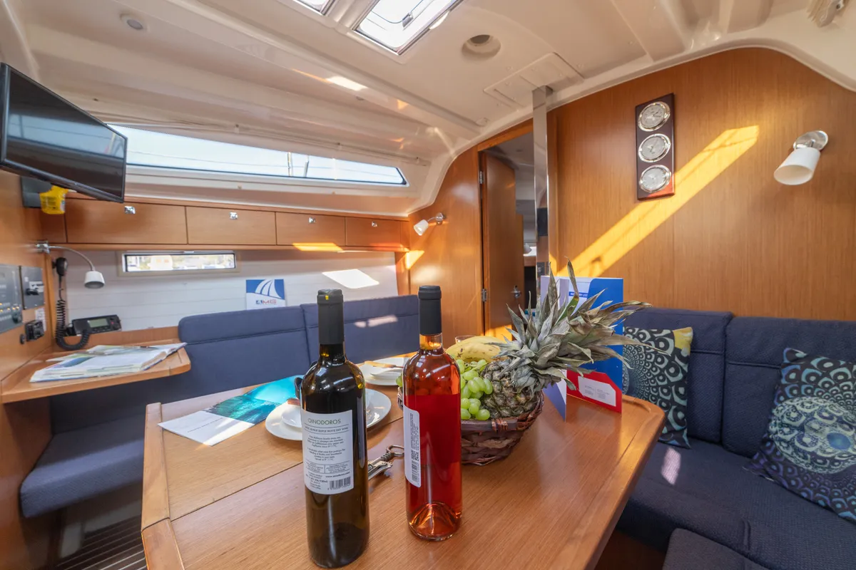 Marlo, a Bavaria Cruiser 37 sailboat at Athens, Greece