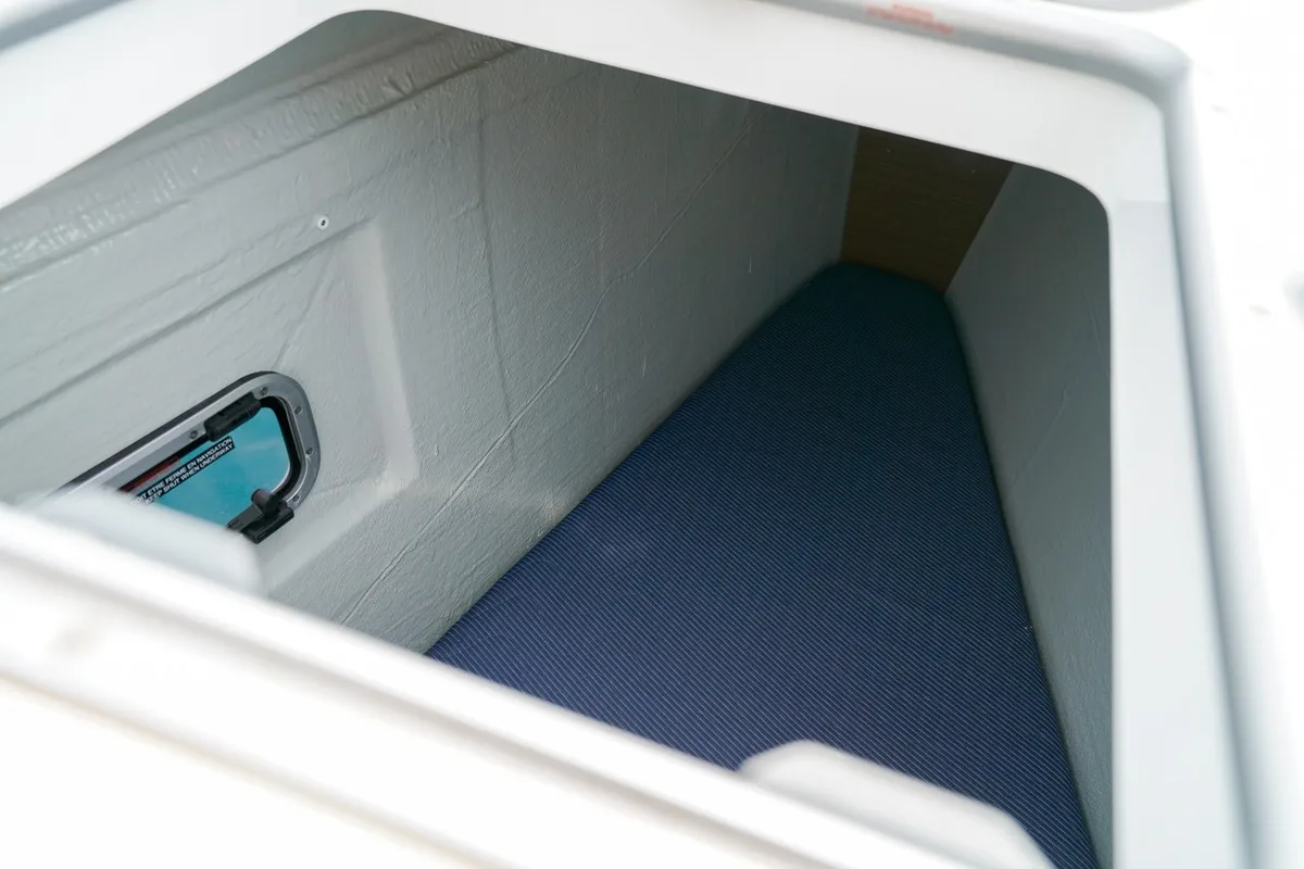 Cabin on Vesper, a Lagoon 42 catamaran at Seget Donji, Croatia