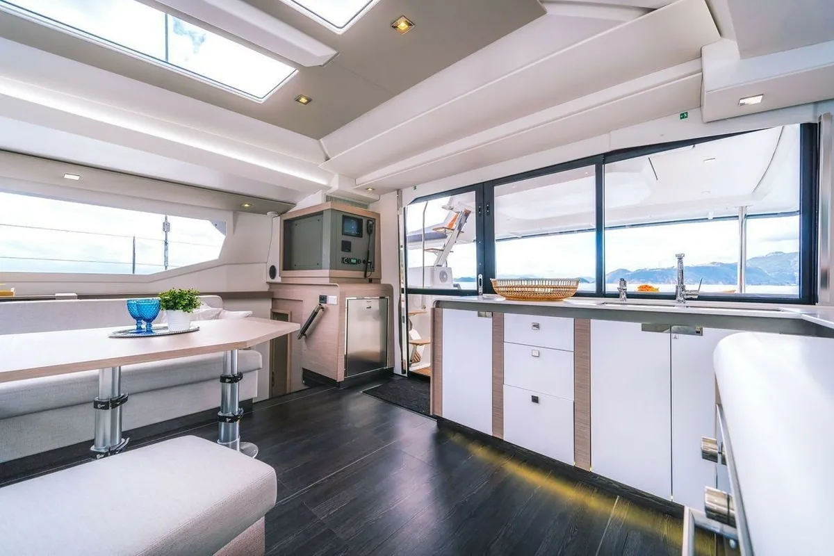 Premium +, a Fountaine Pajot Tanna 47 catamaran at Alameda, United States