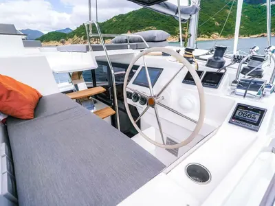 Premium +, a Fountaine Pajot Tanna 47 catamaran at Alameda, United States