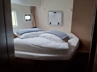 Cabin on Orlan, a Lagoon 42 catamaran at Grad Šibenik, Croatia