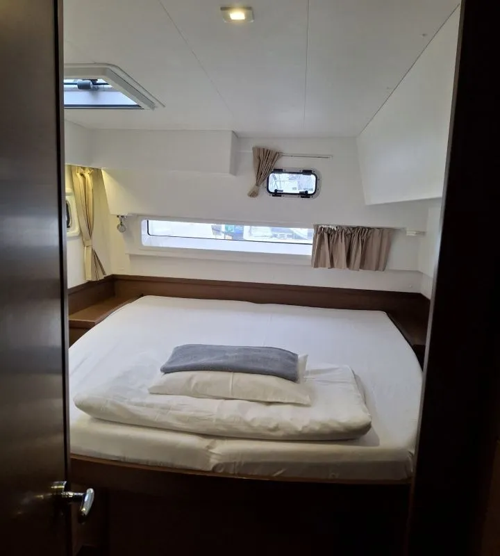 Cabin on Orlan, a Lagoon 42 catamaran at Šibenik, Croatia