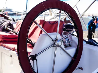 Andromeda, a Dufour 43 sailboat at Municipal Unit of Ellomenos, Greece