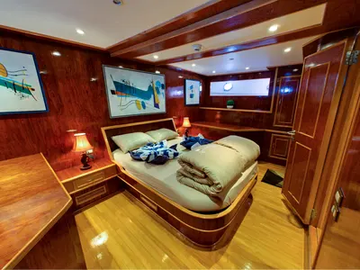 Cabin on Snefro Pearl, a Gulet Luxury Motor Yacht motor yacht at Sharm El Sheikh, Egypt