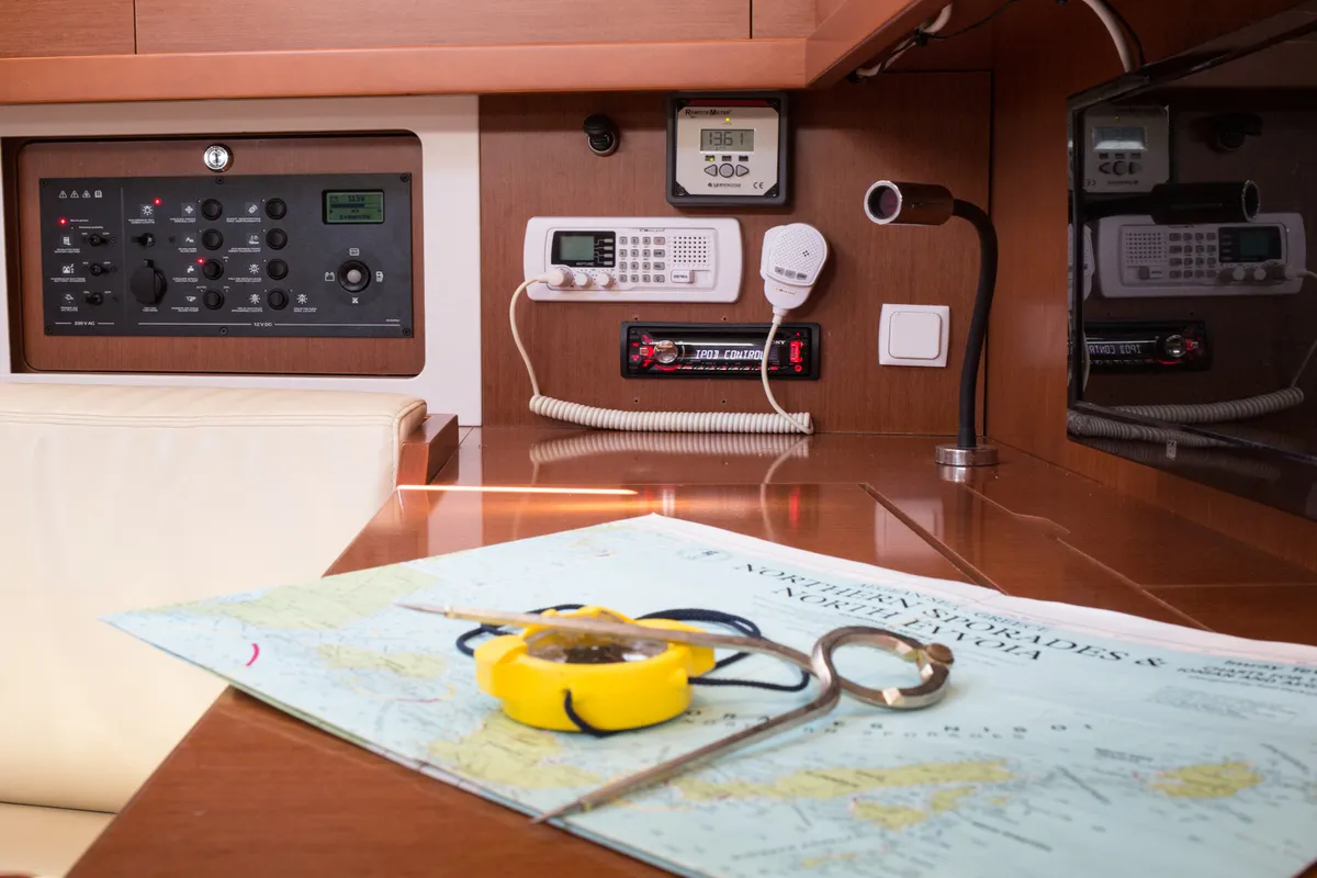 DAEDALUS, a Beneteau Oceanis 45 sailboat at Municipal Unit of Lefkada, Greece
