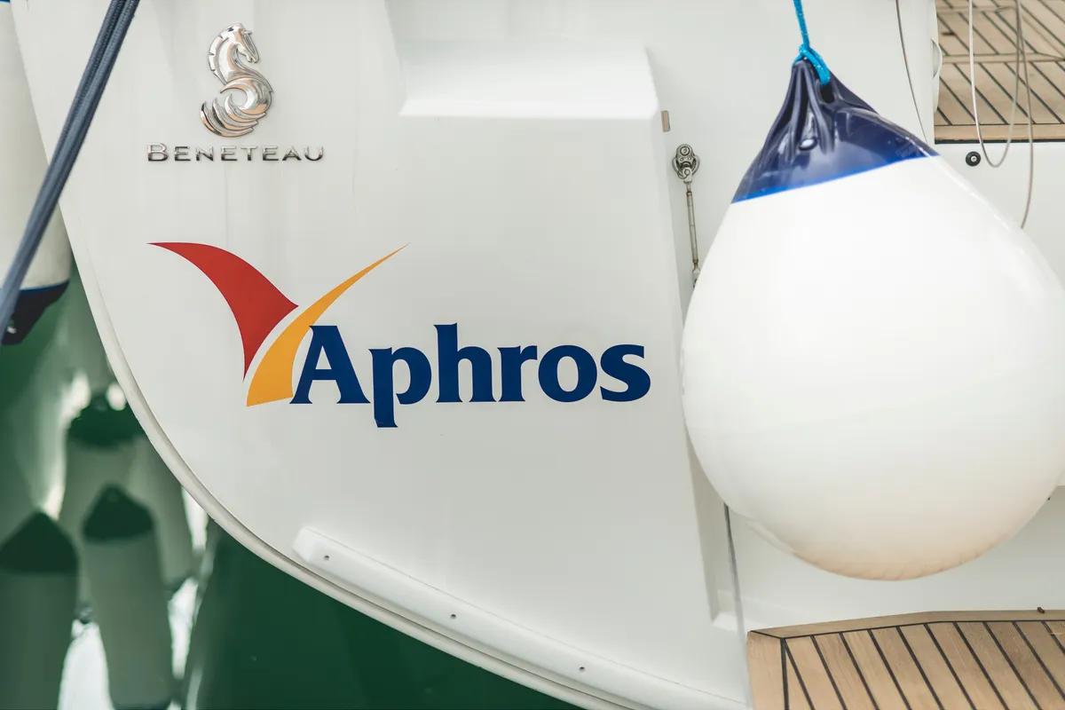 Aphros, a Beneteau Oceanis 51.1 sailboat at Salerno, Italy