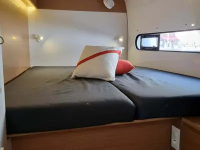 Cabin on Alpamapa, a Excess 11 catamaran at Toulon, France