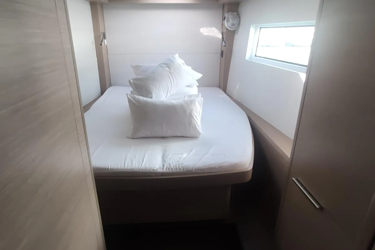 Cabin on Euphoria IV, a Lagoon 51 catamaran at Grad Kaštela, Croatia