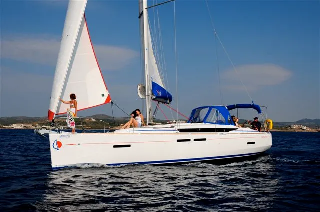 Exterior view of Sunsail 41 Classic, a Jeanneau Sun Odyssey 419 sailboat at Pa Khlok, Thailand