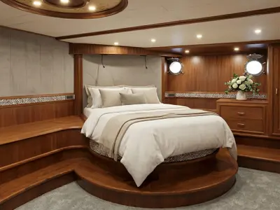 Cabin on Tosca, a Gulet Motoryacht motor yacht at Marmaris, Turkey