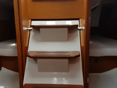 Cabin on Romana, a Jeanneau Sun Odyssey 349 sailboat at Grad Pula, Croatia