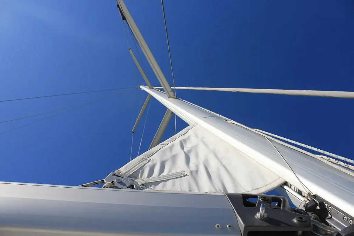 Amaryllis, a Bavaria C45 Style sailboat at Lavrion, Greece