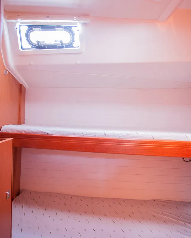 Cabin on Summer Smile, a Bavaria Cruiser 51 sailboat at Split, Croatia