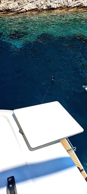 TIGA GRANDE, a Lagoon 55 catamaran at Šibenik, Croatia