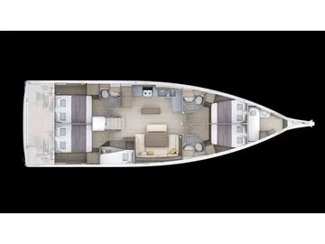 Beneteau Oceanis 52, a sailboat at Athens, Greece
