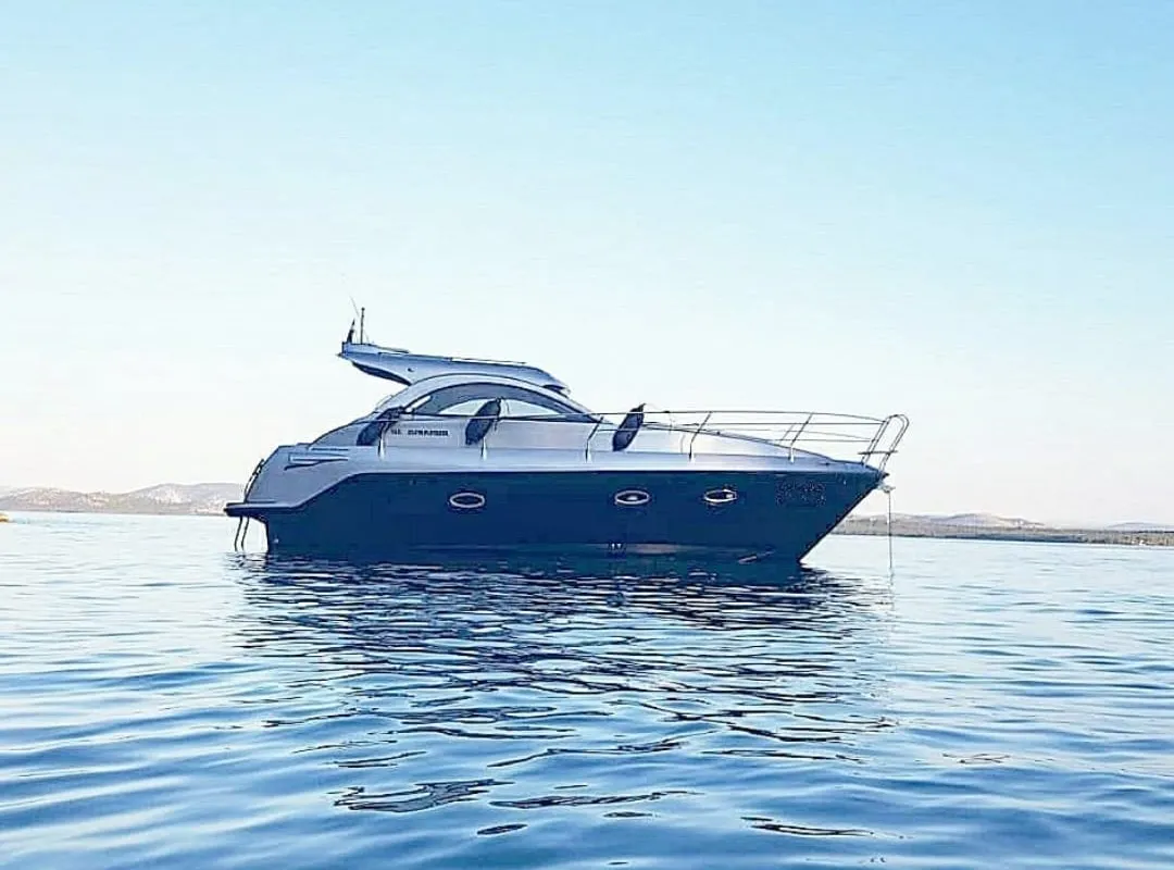 Max 2, a Grginić jahte Mirakul 30 motorboat at Općina Sukošan, Croatia