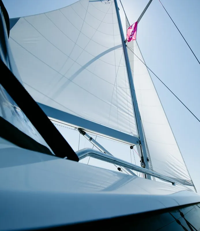 Elli, a Bavaria C57 sailboat at Athens, Greece