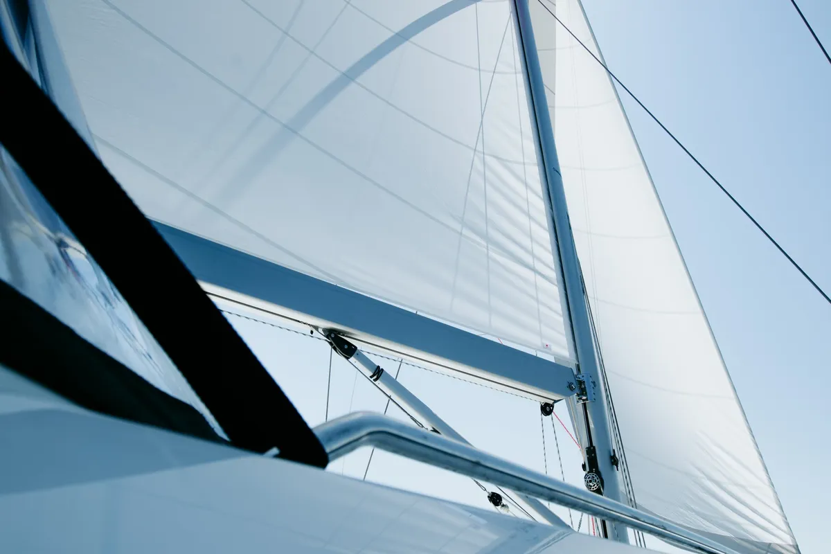 Elli, a Bavaria C57 sailboat at Athens, Greece